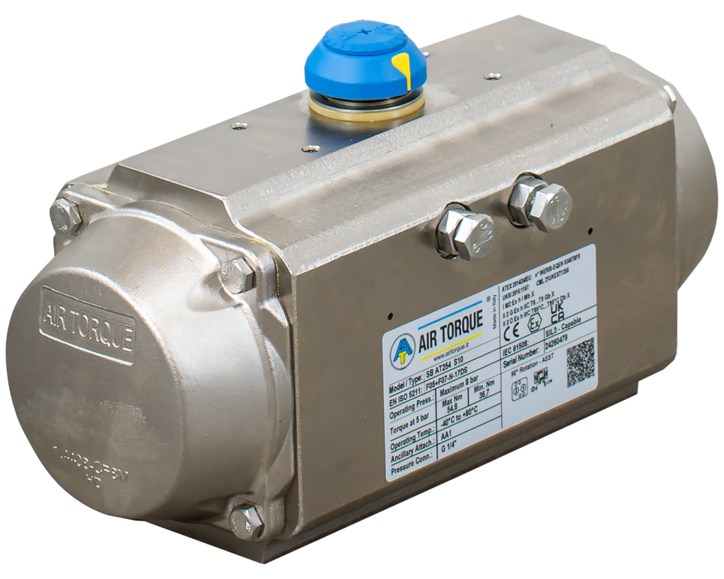 Air Torque Rack & Pinion S Series St-St Pneumatic Actuators