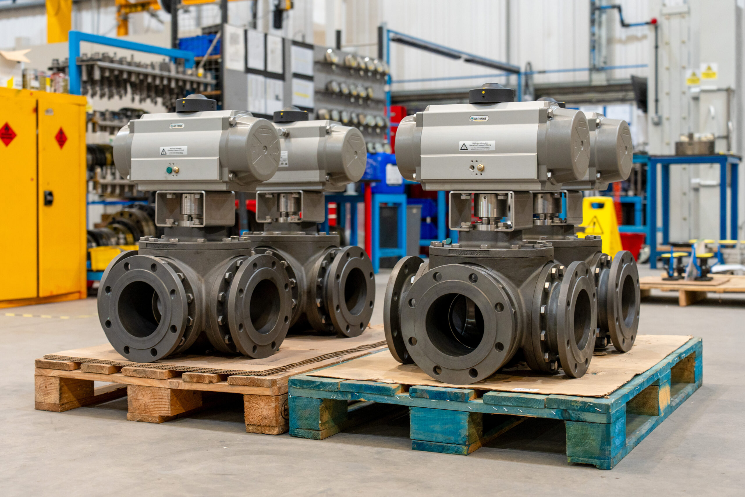 Actuated Pekos valves flange 2 scaled - Flanged Valve Terminology Explained